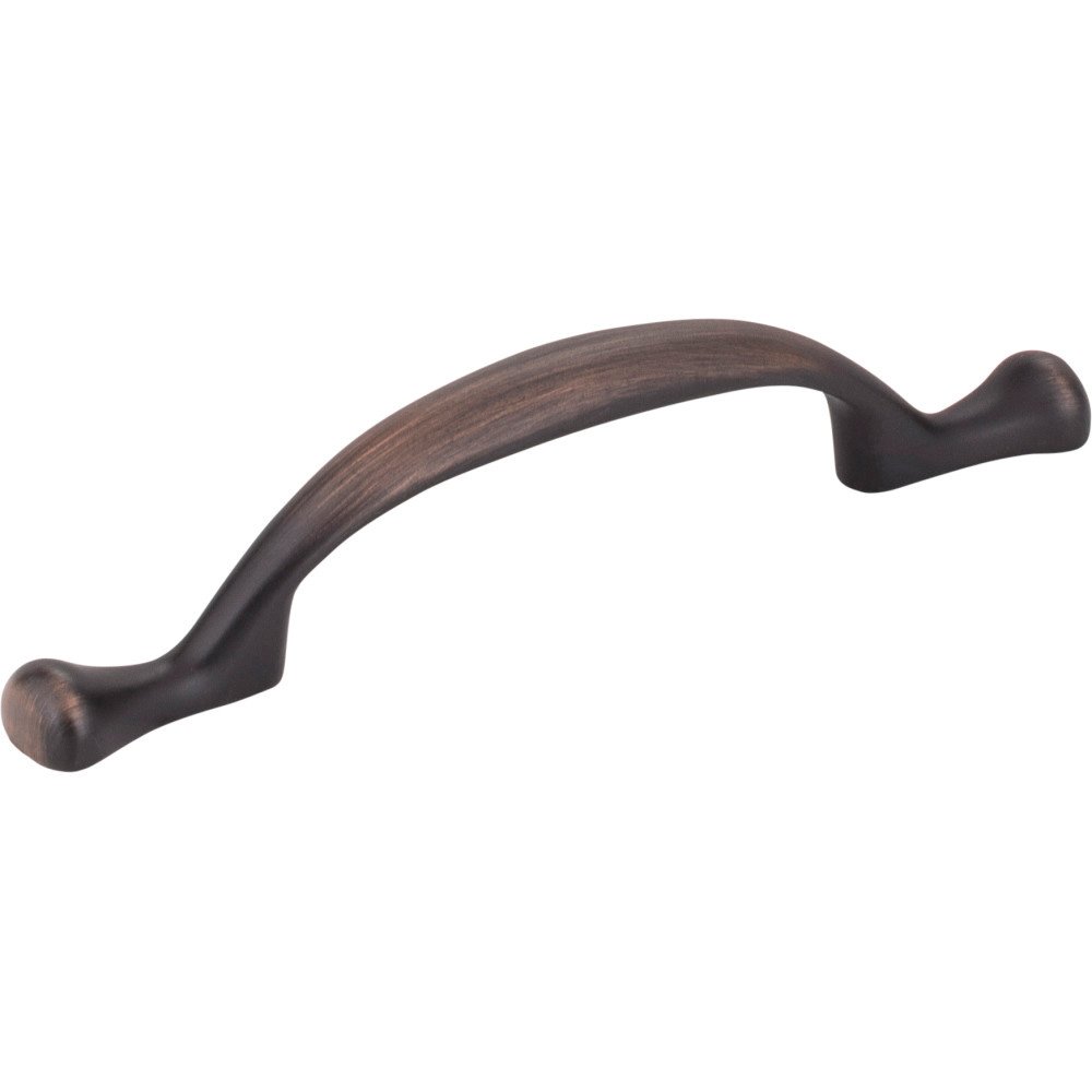 Elements Hardware 3" Centers Handle In Brushed Oil Rubbed Bronze