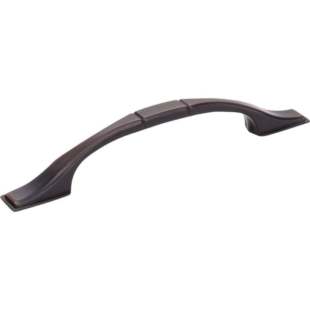 Elements Hardware 3 3/4" Centers Handle In Brushed Oil Rubbed Bronze