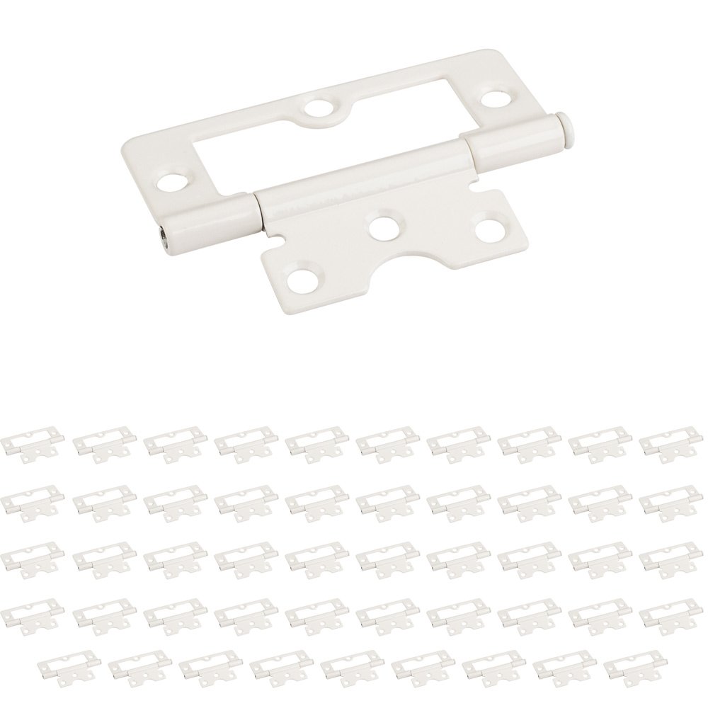 Hardware Resources (50 PACK) 3" Swaged Loose Pin Non-mortise Hinge in Almond