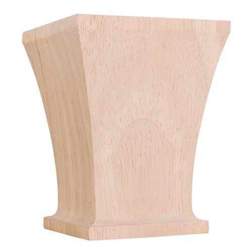 Hardware Resources Greek Transitional Bunn Foot in Hard Maple Wood