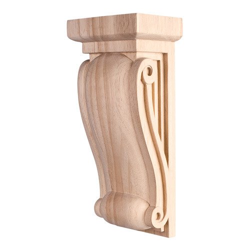 Hardware Resources Small Neo Gothic Traditional Corbel in Cherry Wood