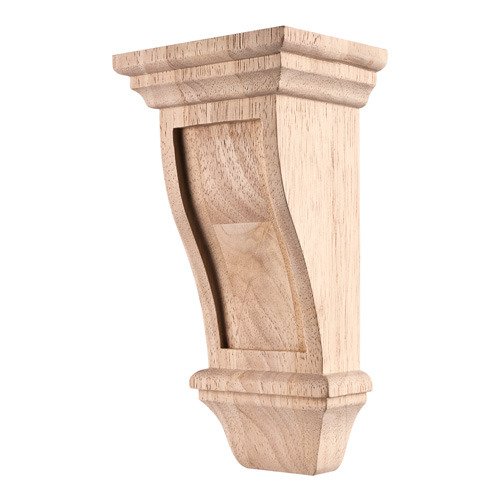 Hardware Resources 5" x 10" x 4" Renaissance Transitional Corbel in Cherry Wood
