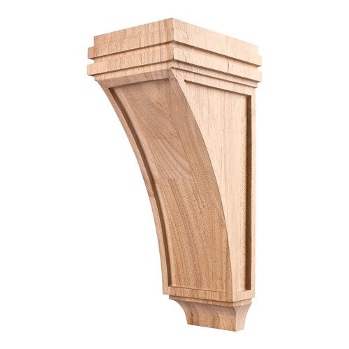Hardware Resources 5" x 14" x 7" Mission Corbel in Cherry Wood