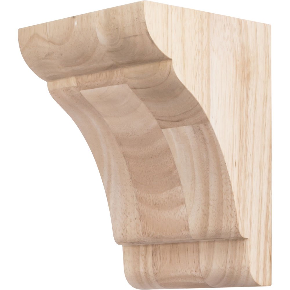 Hardware Resources 5" x 6" x 8" Transitional Corbel in Cherry Wood