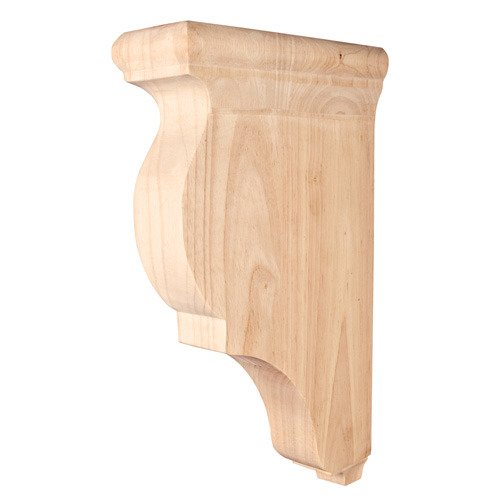 Hardware Resources 3" x 14" x 8 1/2" Traditional Corbel in Alder Wood