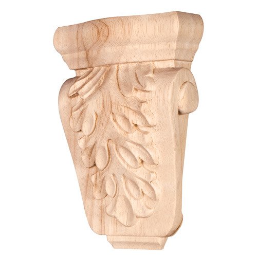 Hardware Resources 5 1/2" Acanthus Traditional Corbel in Cherry Wood