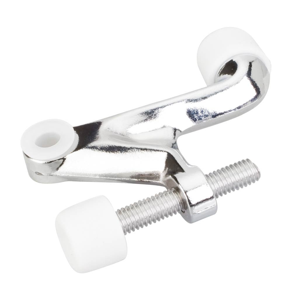 Hardware Resources Hinge Pin Door Stop in Polished Chrome