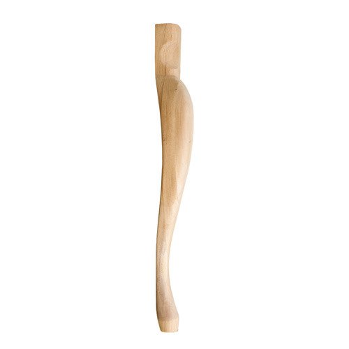Hardware Resources 35 1/2" Queen Anne Traditional Leg in Maple Wood