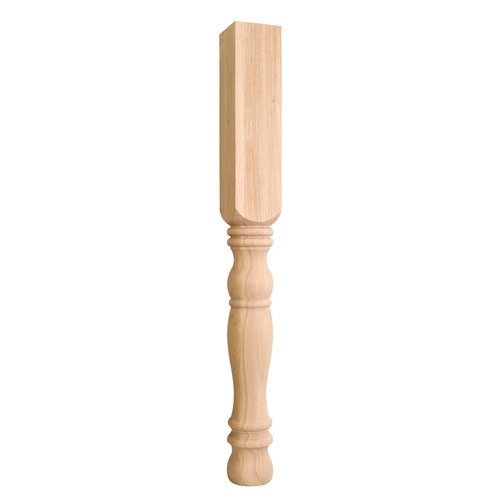 Hardware Resources Traditional Post in Hard Maple Wood