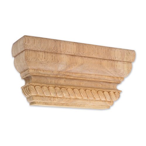 Hardware Resources Rope Traditional Capital in Cherry Wood