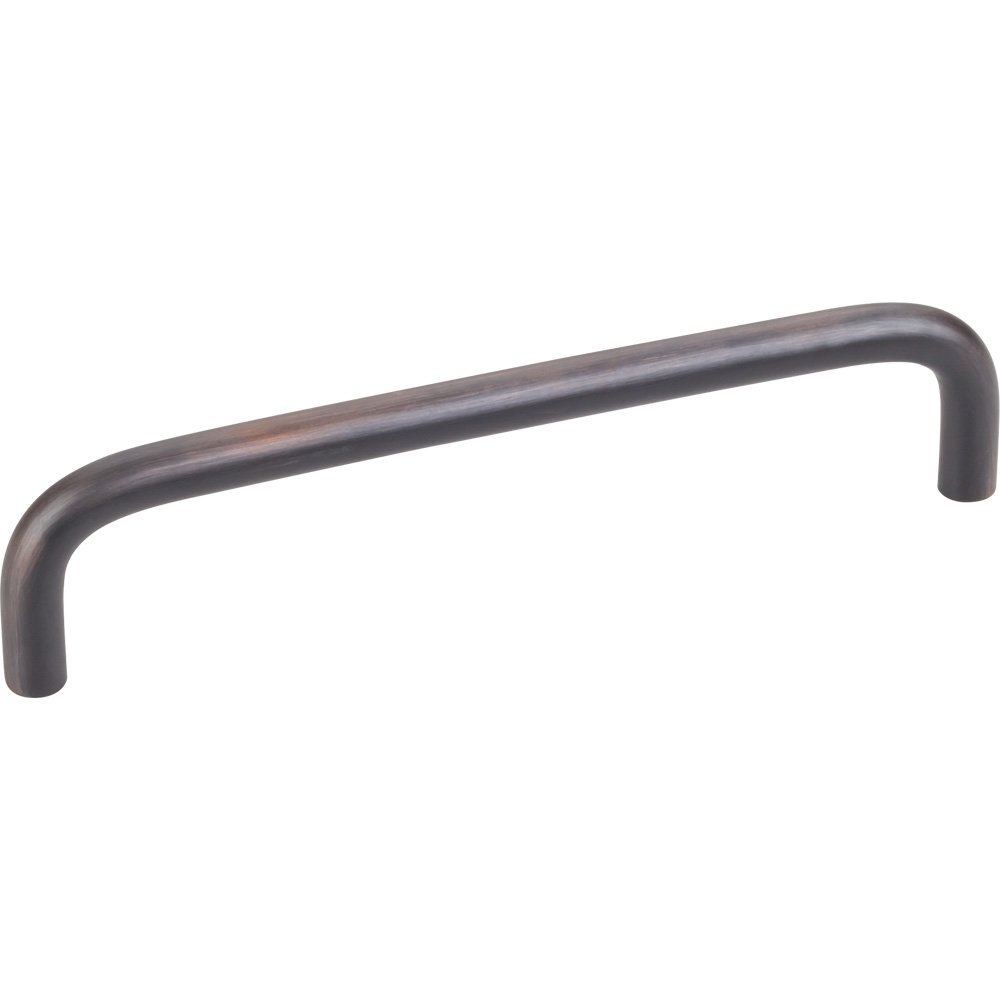 Elements Hardware 128mm Centers Cabinet Pull in Brushed Oil Rubbed Bronze