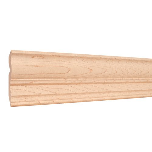 Hardware Resources 4-1/8&#8221; X 7/8&#8221; Standard Crown Moulding in Cherry Wood (8 Linear Feet)