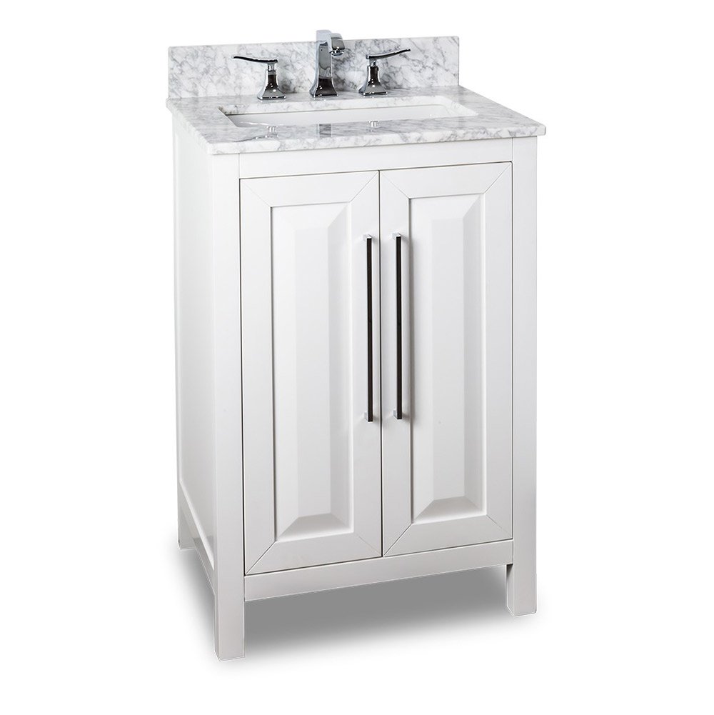 Jeffrey Alexander 24" Bathroom Vanity in White