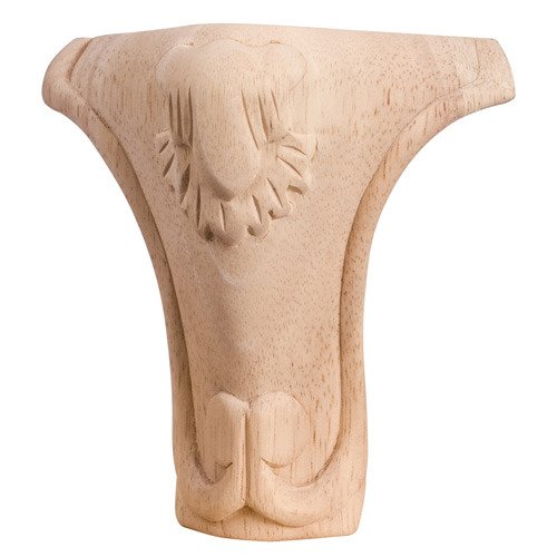 Hardware Resources Acanthus Traditional Leg in Cherry Wood