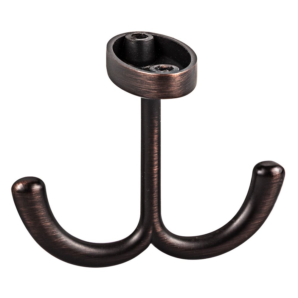 Hardware Resources 1 9/16" Single Ceiling Mount Coat Hook In Brushed Oil Rubbed Bronze
