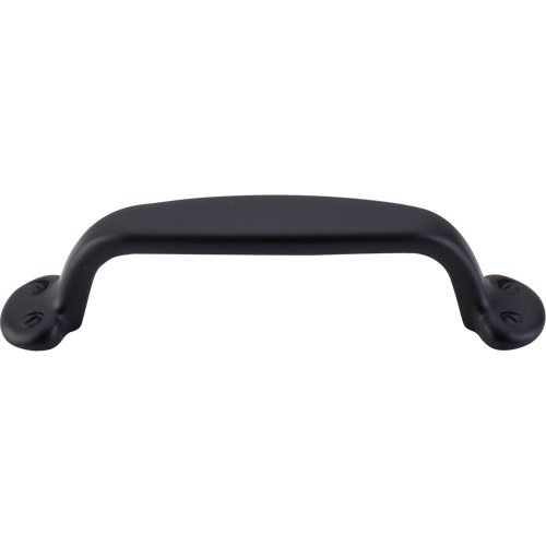 Top Knobs Trunk 3 3/4" Centers in Flat Black