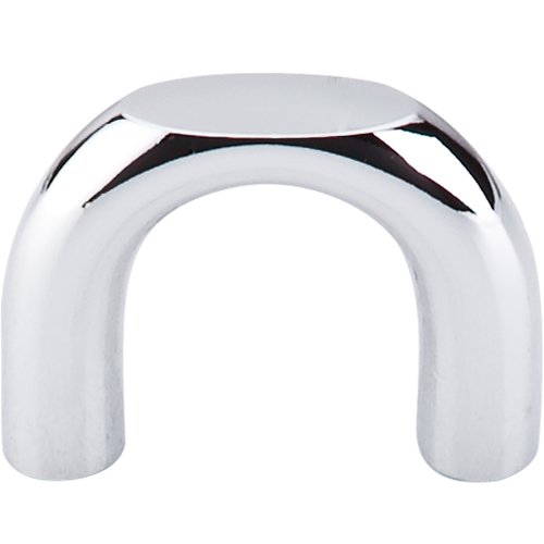 Top Knobs Curved 1 1/4" Centers Arch Pull in Polished Chrome