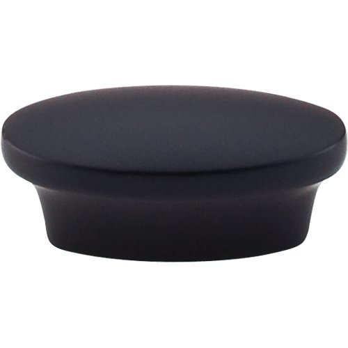 Top Knobs Oval 5/8" Centers Pull in Flat Black