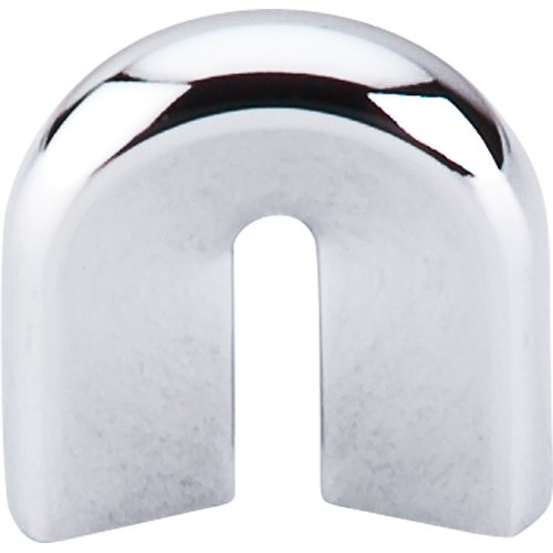 Top Knobs U Pull 3/4" Centers Finger Pull in Polished Chrome