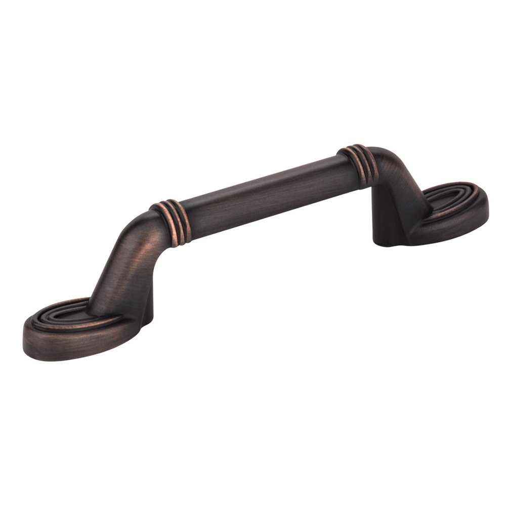 Elements Hardware 3" Centers Spiral Pull in Brushed Oil Rubbed Bronze