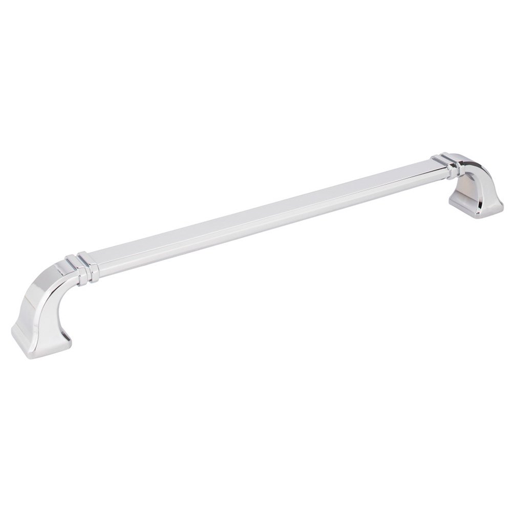 Jeffrey Alexander 12" Centers Appliance Pull in Polished Chrome