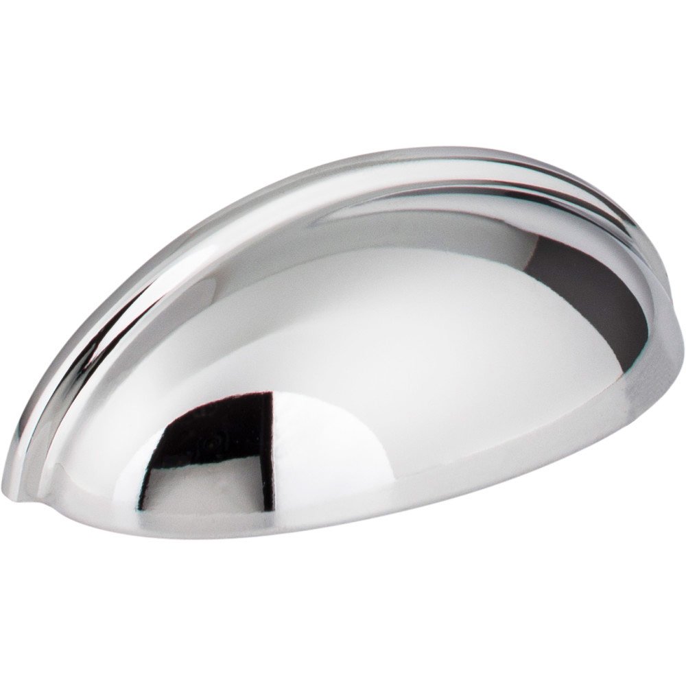 Elements Hardware 3" Centers Small Cup Pull in Polished Chrome