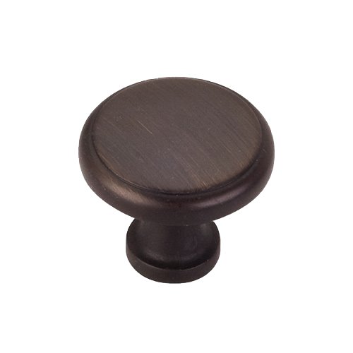 Elements Hardware 1 1/8" Diameter Knob in Brushed Oil Rubbed Bronze