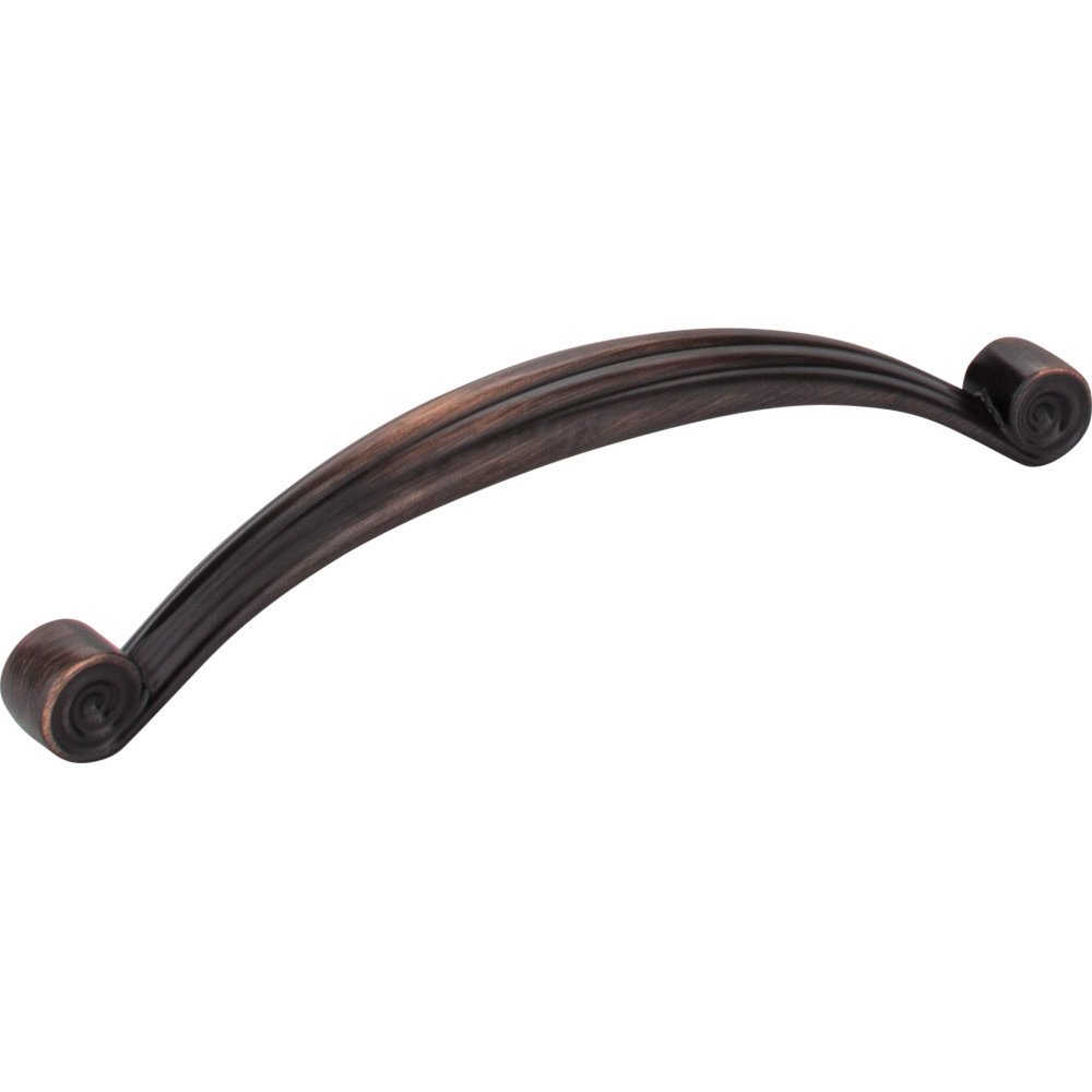 Jeffrey Alexander 5" Centers Palm Leaf Pull in Brushed Oil Rubbed Bronze