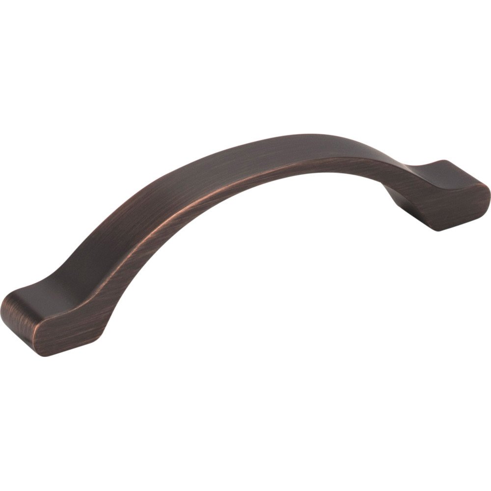 Elements Hardware 3 3/4" Centers Pull in Brushed Oil Rubbed Bronze