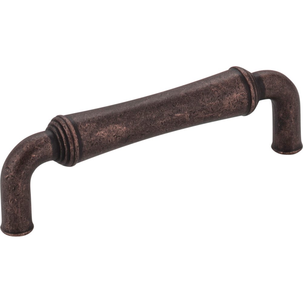 Jeffrey Alexander 3 3/4" Centers Barrel Pull in Distressed Oil Rubbed Bronze
