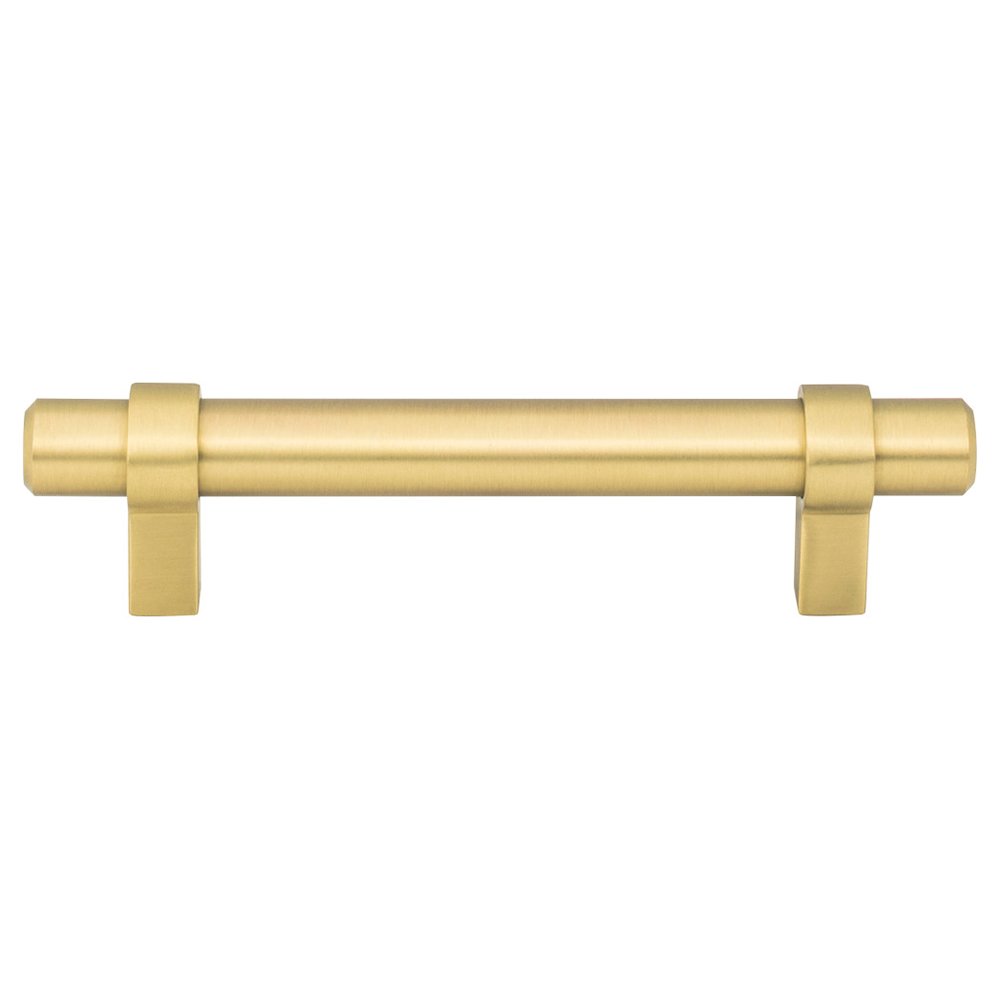Jeffrey Alexander 96mm Centers Cabinet Pull in Brushed Gold