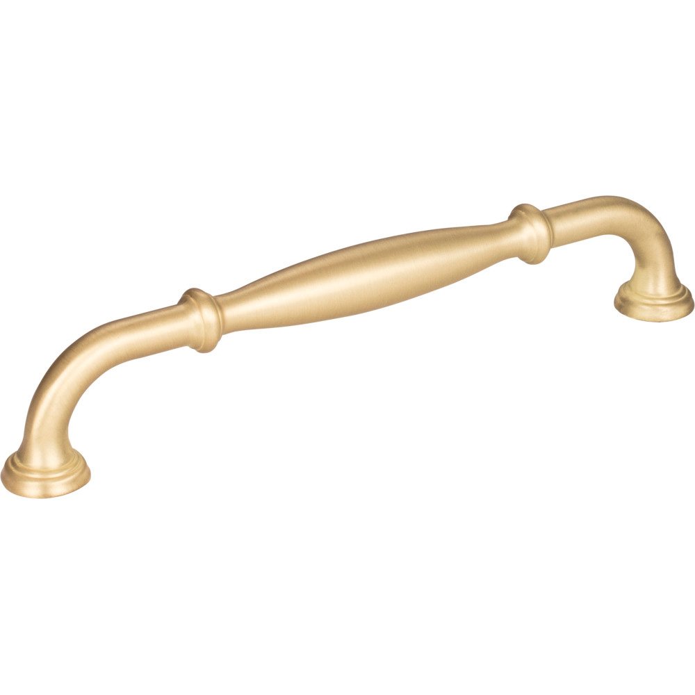 Jeffrey Alexander 6 1/4" Centers Pull in Brushed Gold