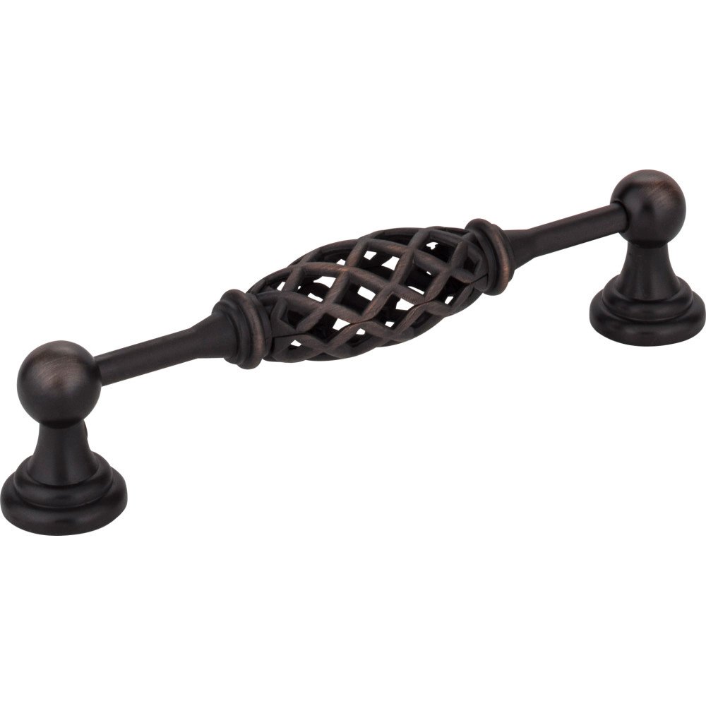 Jeffrey Alexander 5" Centers Bird Cage Pull in Brushed Oil Rubbed Bronze
