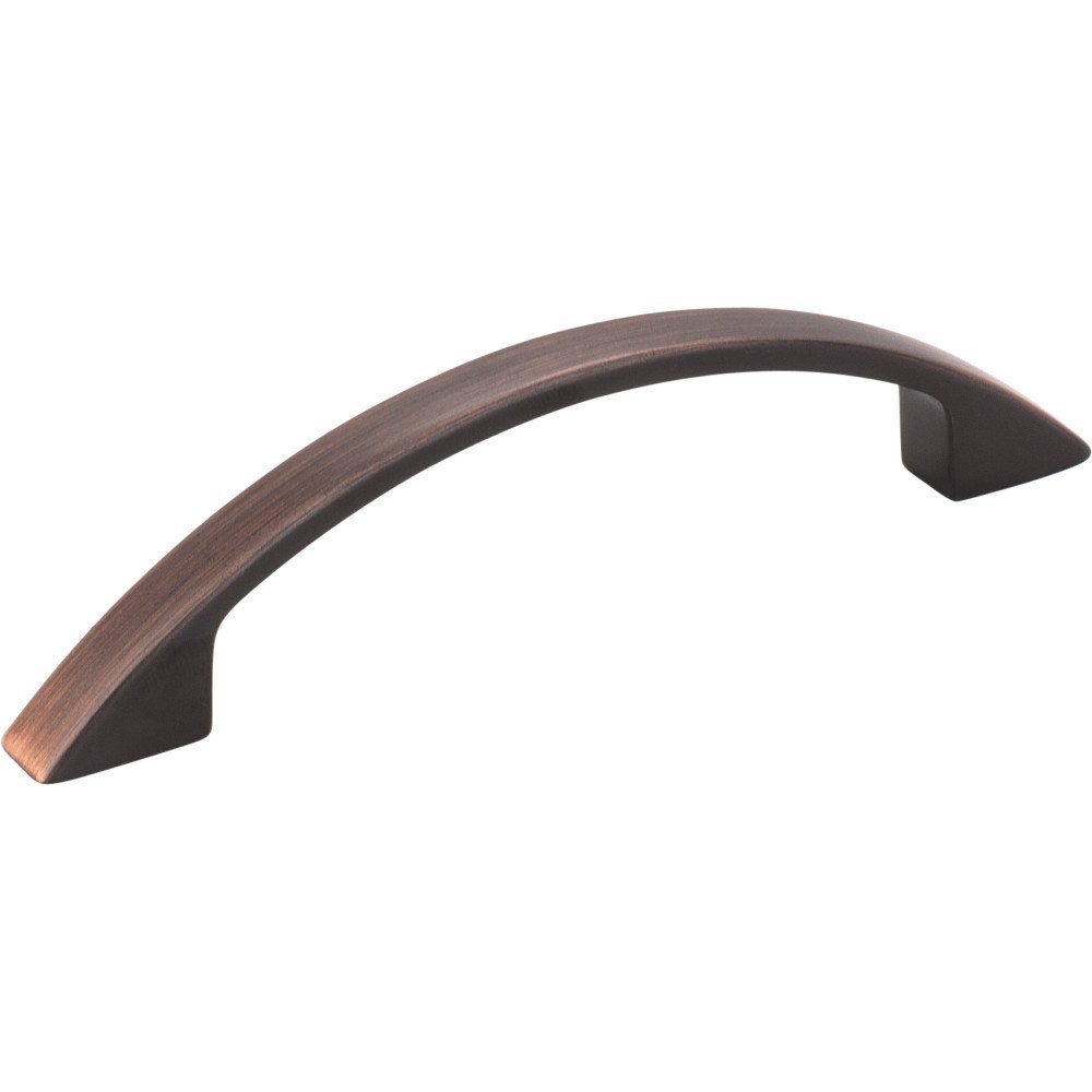 Elements Hardware 3 3/4" Centers Decorative Pull in Brushed Oil Rubbed Bronze
