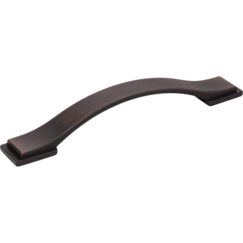 Jeffrey Alexander 5" Centers Strap Pull in Brushed Oil Rubbed Bronze