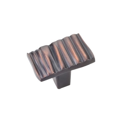 Jeffrey Alexander 1 3/16" Ruched Knob in Brushed Oil Rubbed Bronze