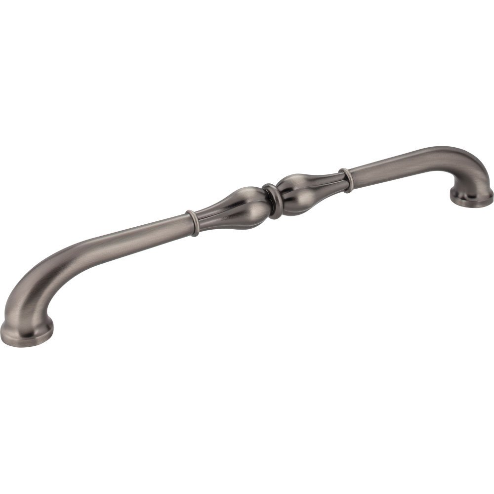 Jeffrey Alexander 12" Centers Appliance Pull in Brushed Pewter
