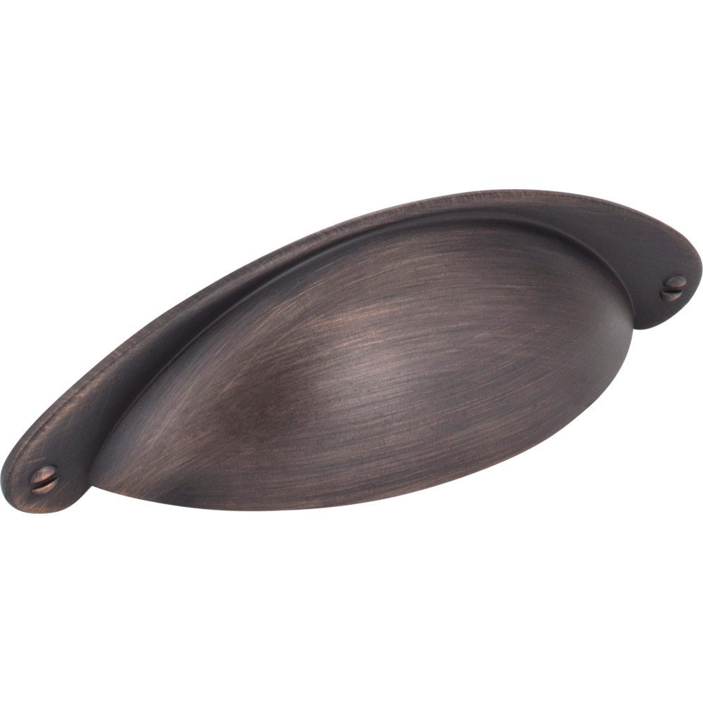 Jeffrey Alexander 3" Centers Shaker Cup Pull in Brushed Oil Rubbed Bronze