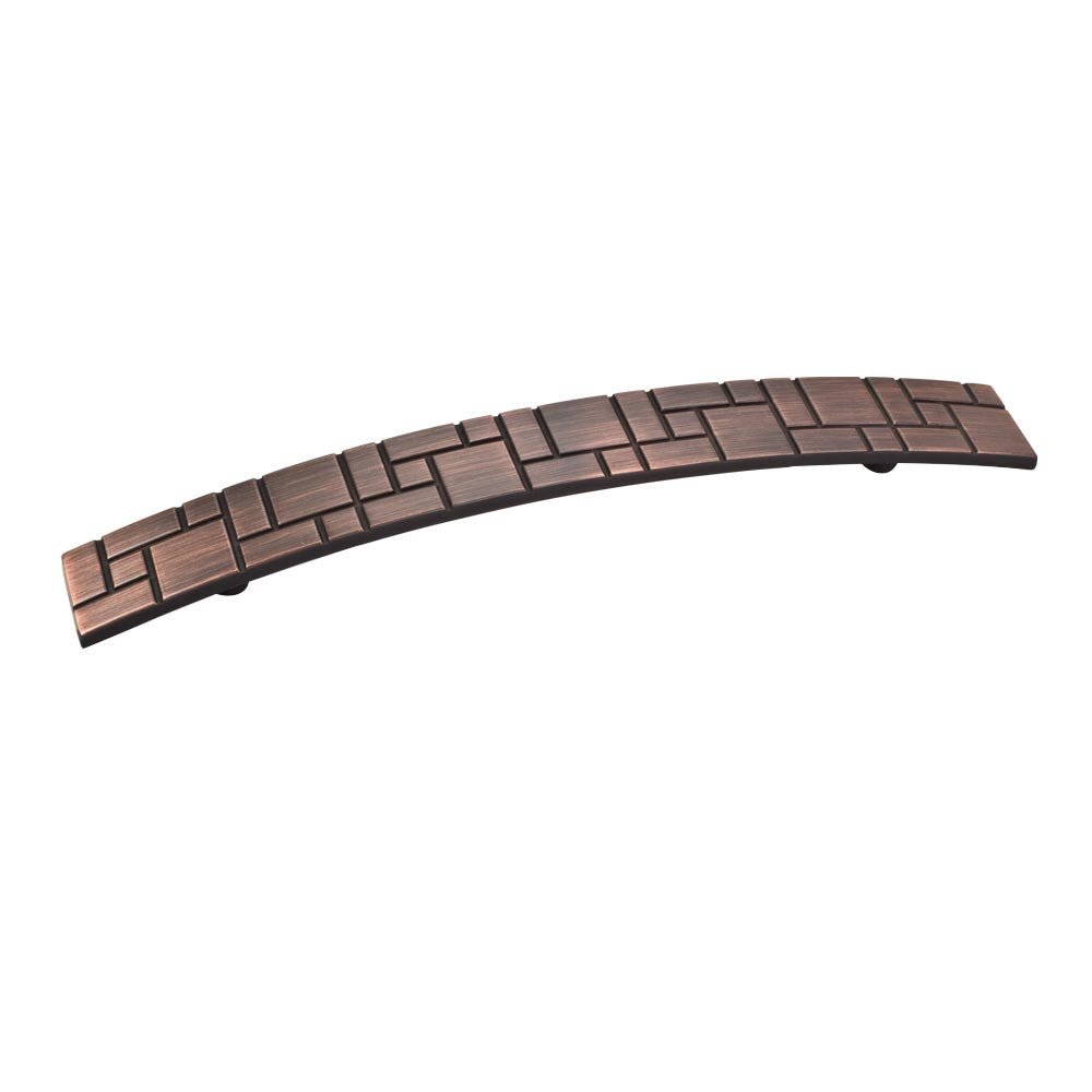 Jeffrey Alexander 6 1/4" Centers Breighton Pull in Brushed Oil Rubbed Bronze