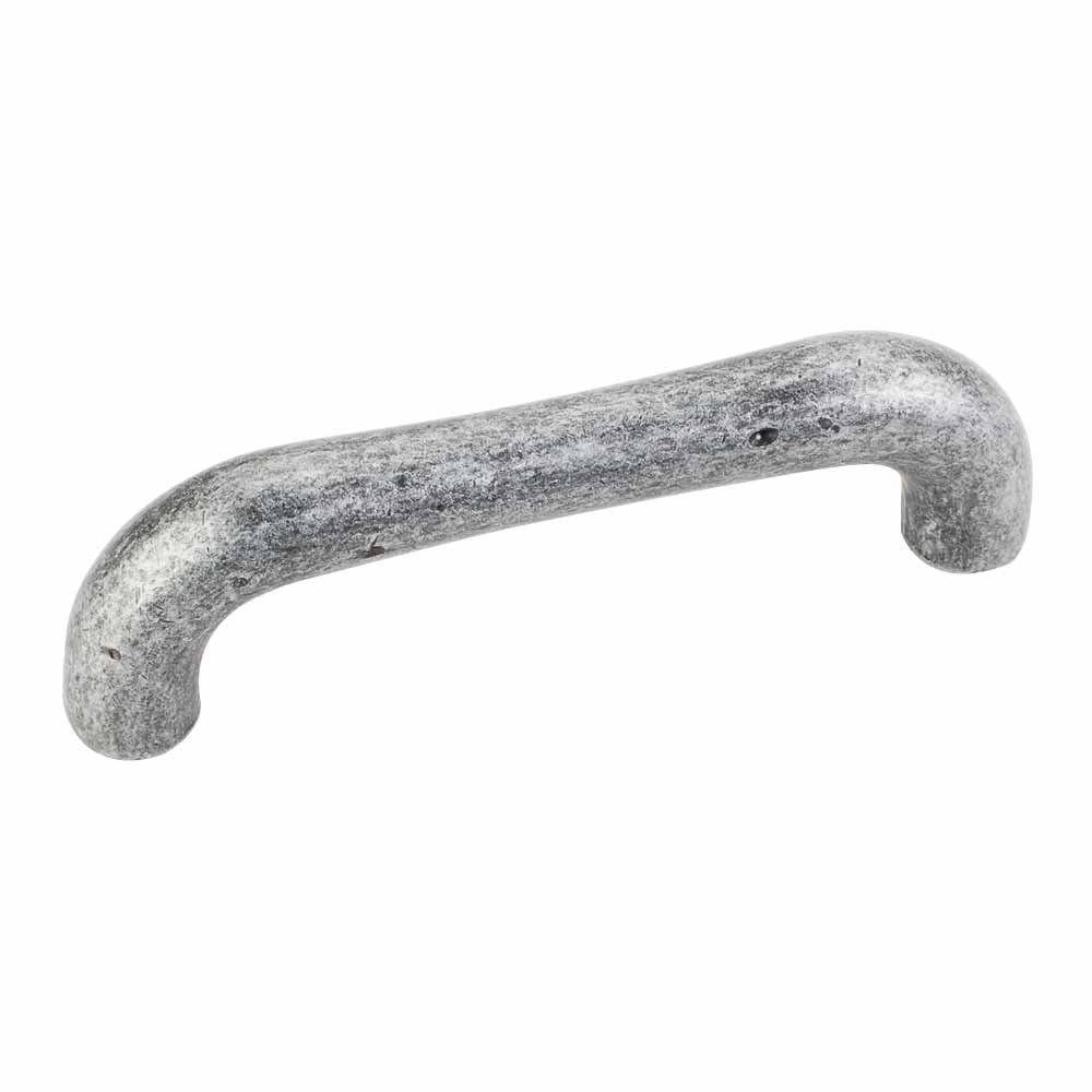Jeffrey Alexander 3 3/4" Centers Weathered Pull in Distressed Antique Silver