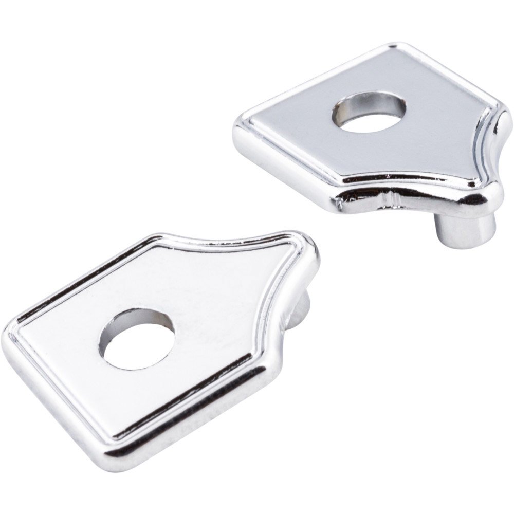 Jeffrey Alexander 3" to 3 3/4" Transitional Adaptor Backplates in Polished Chrome