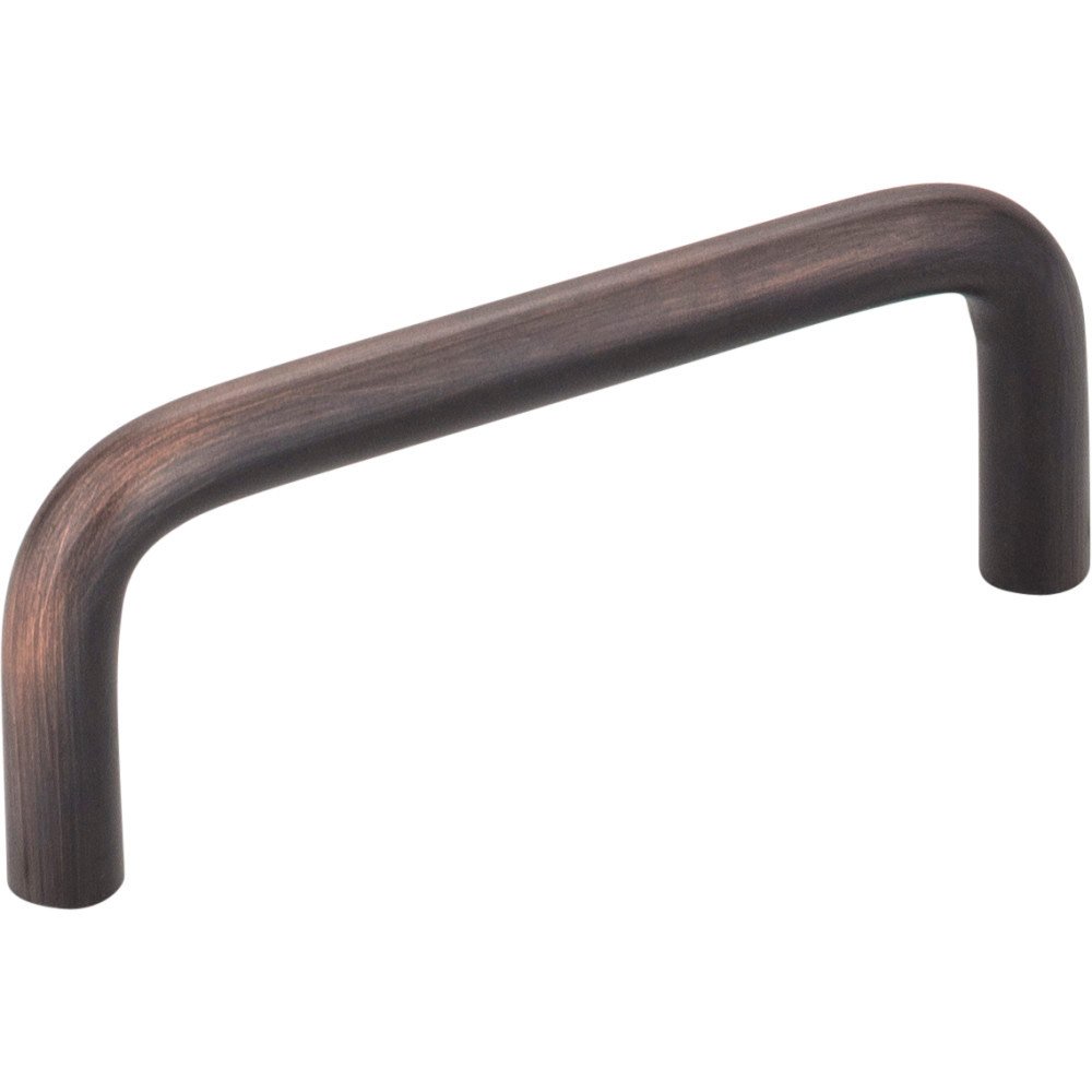 Elements Hardware 3" Centers Steel Wire Pull in Brushed Oil Rubbed Bronze