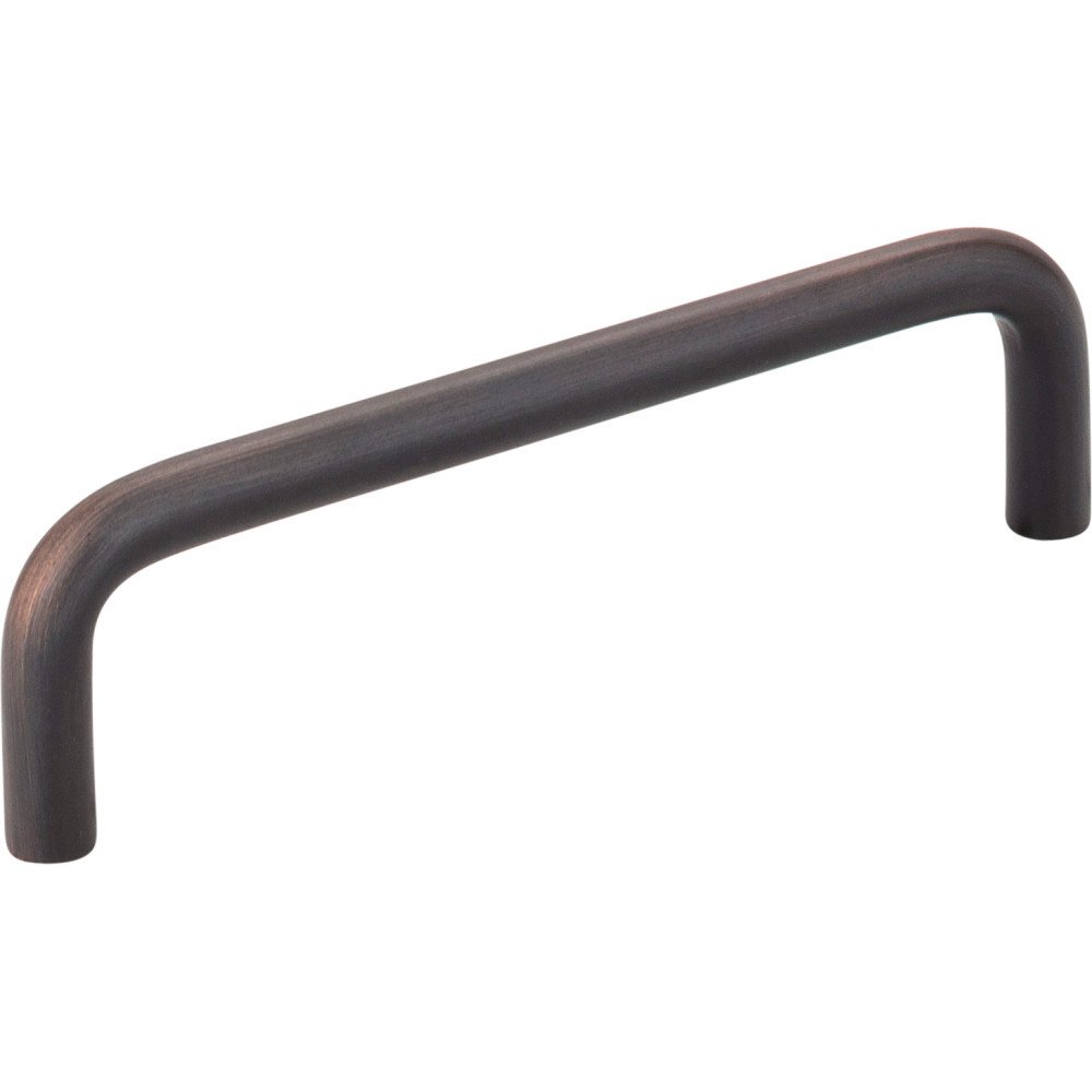 Elements Hardware 4" Centers Steel Wire Pull in Brushed Oil Rubbed Bronze