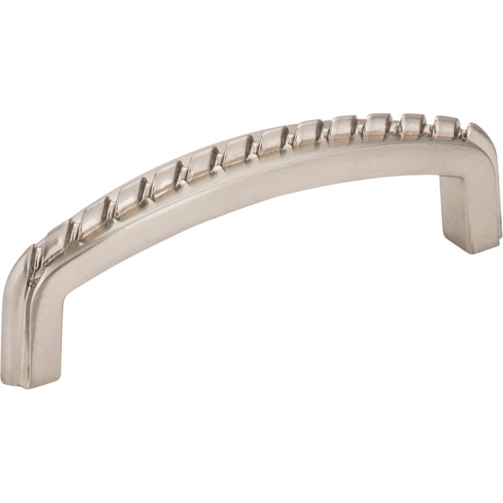 Elements Hardware 3" Centers Pull with Rope Detail in Satin Nickel