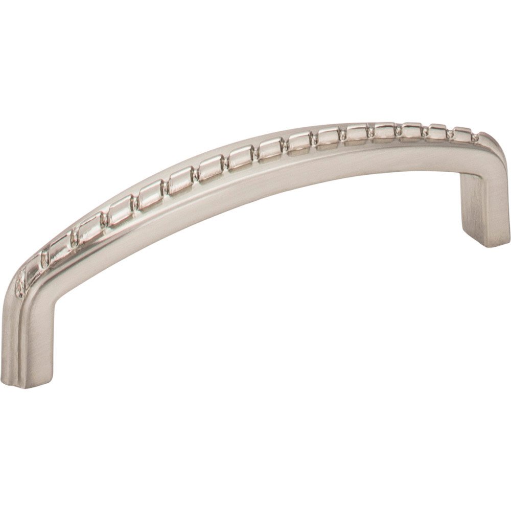 Elements Hardware 3 3/4" Centers Pull with Rope Detail in Satin Nickel