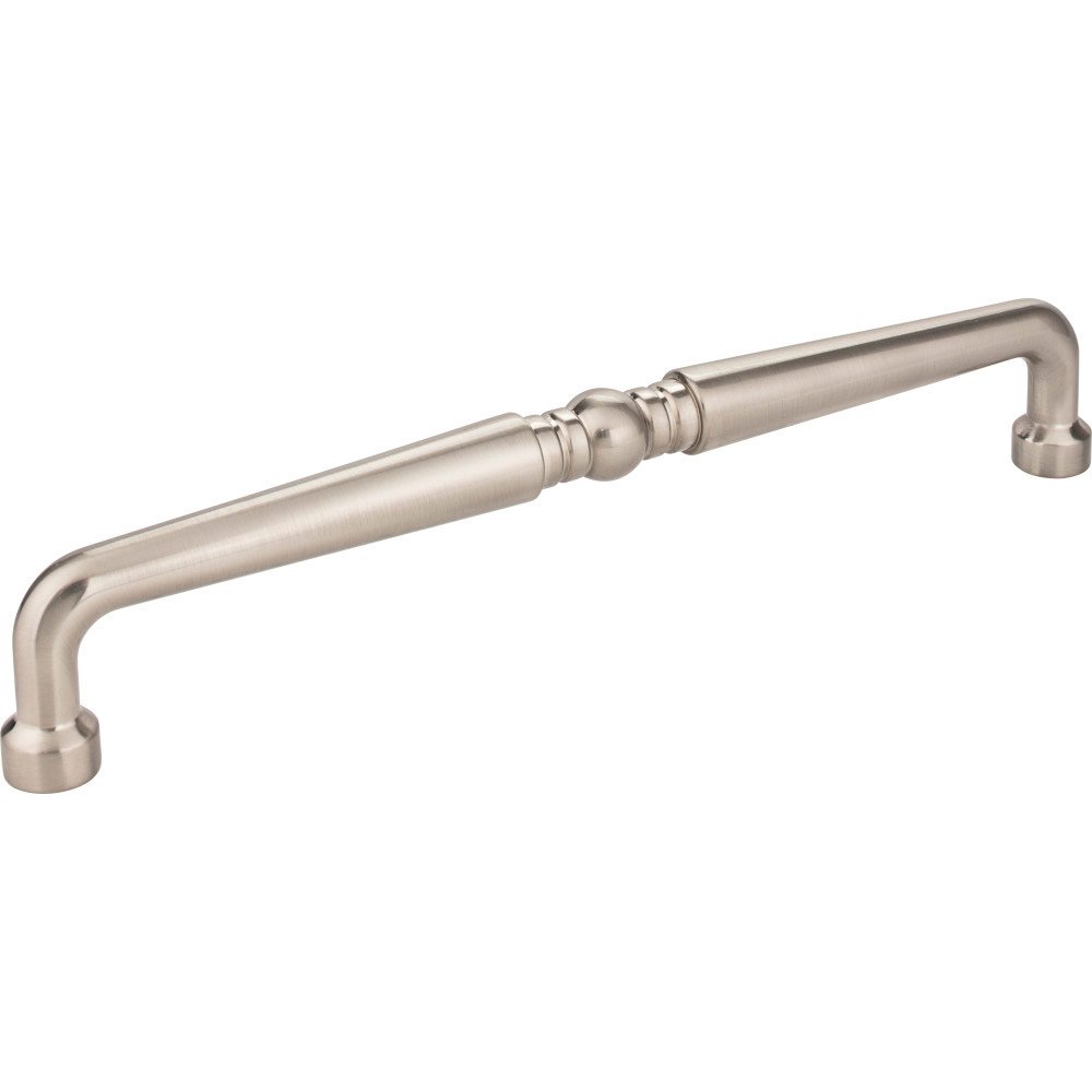 Elements Hardware 12" Centers Turned Appliance Pull in Satin Nickel