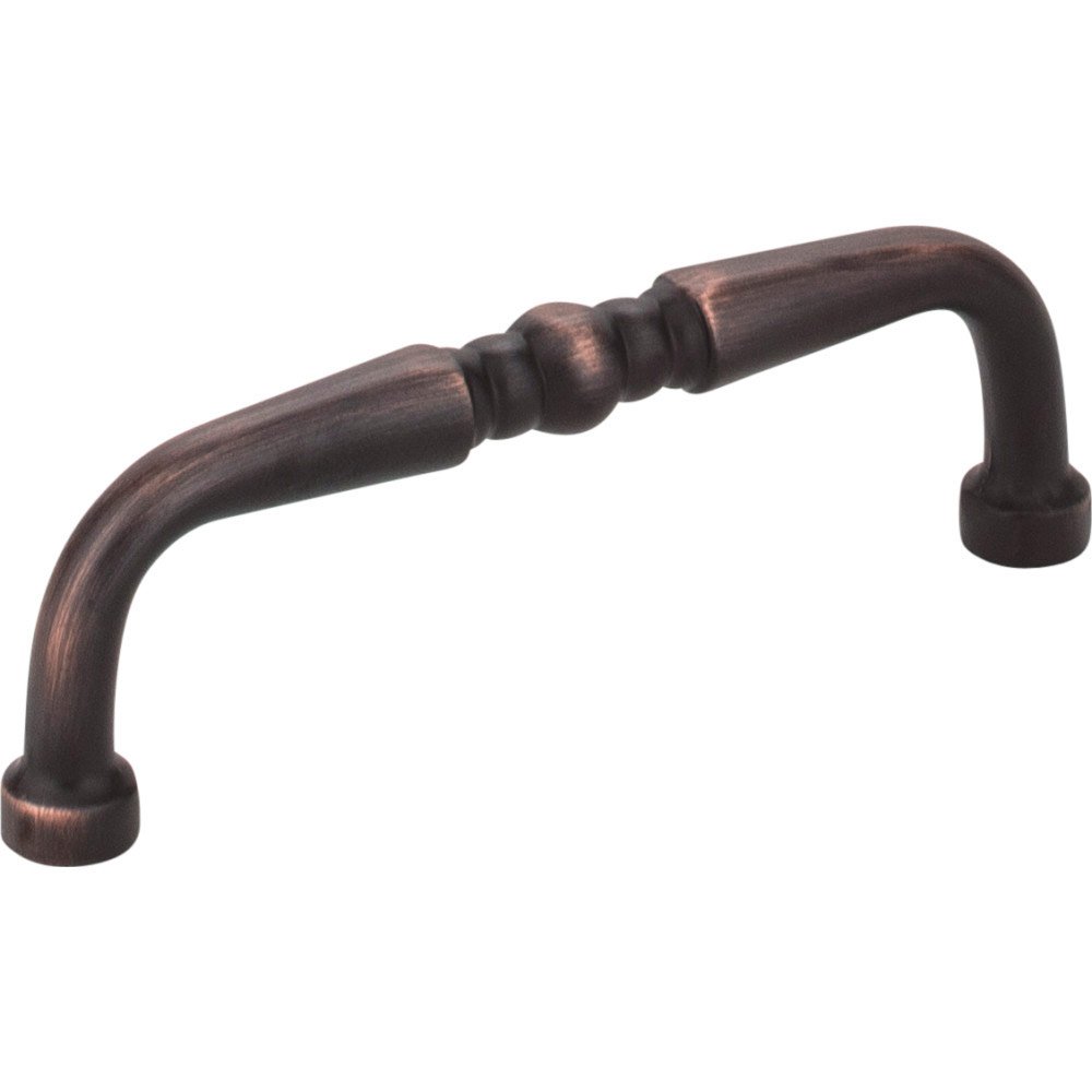 Elements Hardware 3" Centers Turned Pull in Brushed Oil Rubbed Bronze