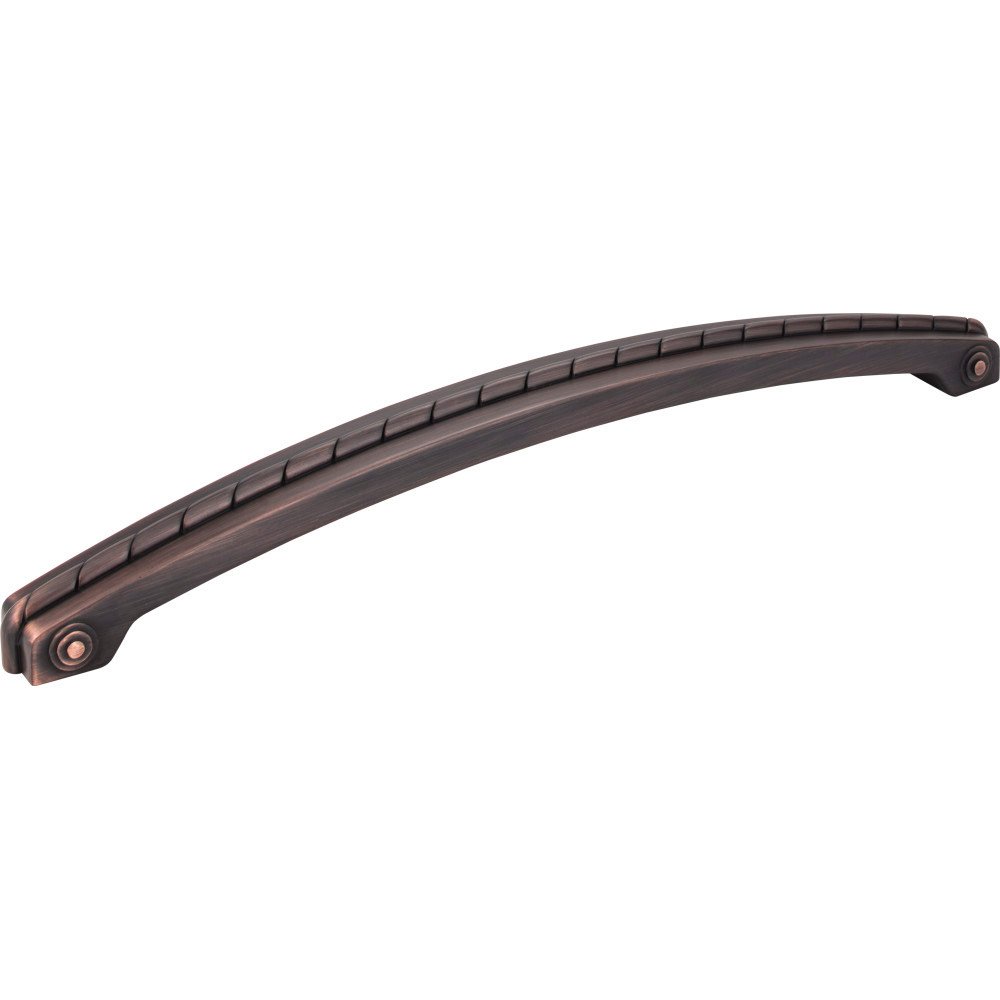 Jeffrey Alexander 12" Centers Appliance Pull with Rope Detail in Brushed Oil Rubbed Bronze