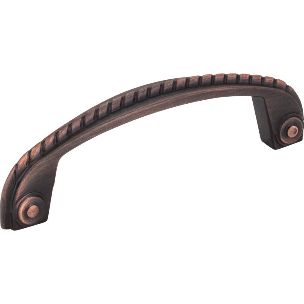 Jeffrey Alexander 3 3/4" Centers Pull with Rope Detail in Brushed Oil Rubbed Bronze