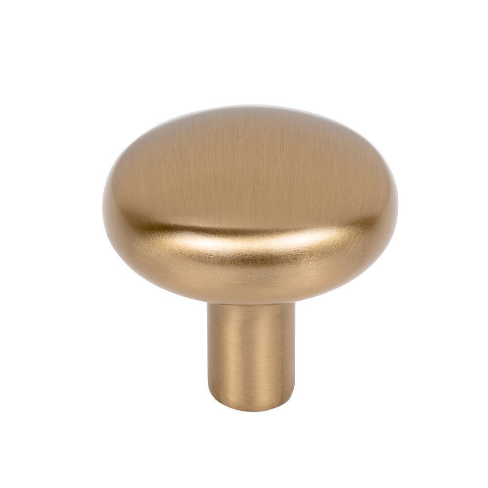 Jeffrey Alexander 1-1/4" Diameter Mushroom Knob in Satin Bronze